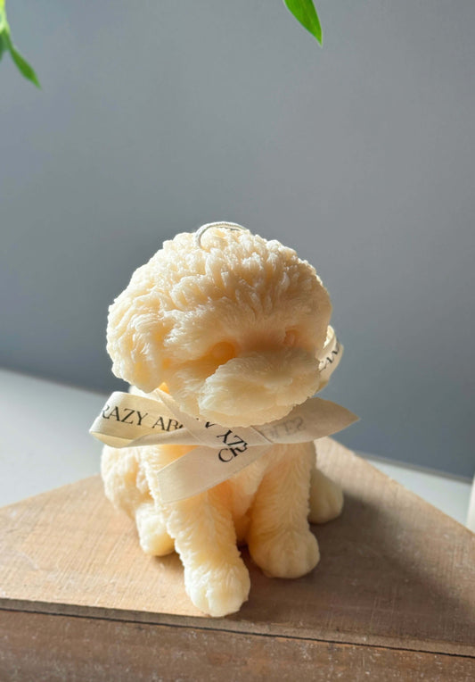 Large Puppy Candle - Perfect for Dog Lovers