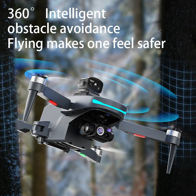 L200 PLUS MAX GPS Drone 4K Professional HD Camera 3-axis Gimbal Aerial UVA 5G WIFI Brushless Avoiding Obstacle RC Quadcopter Toy Dropshipman