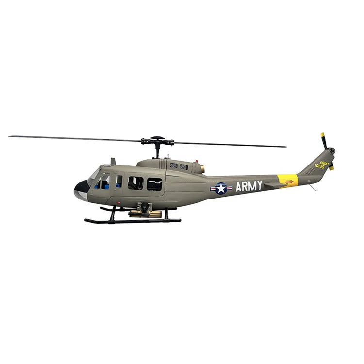 ROBAN 470 Class UH-1D 2.4G 8CH GPS Stabilized Scale Flybarless RC Helicopter RTF With X2 Flight Controller