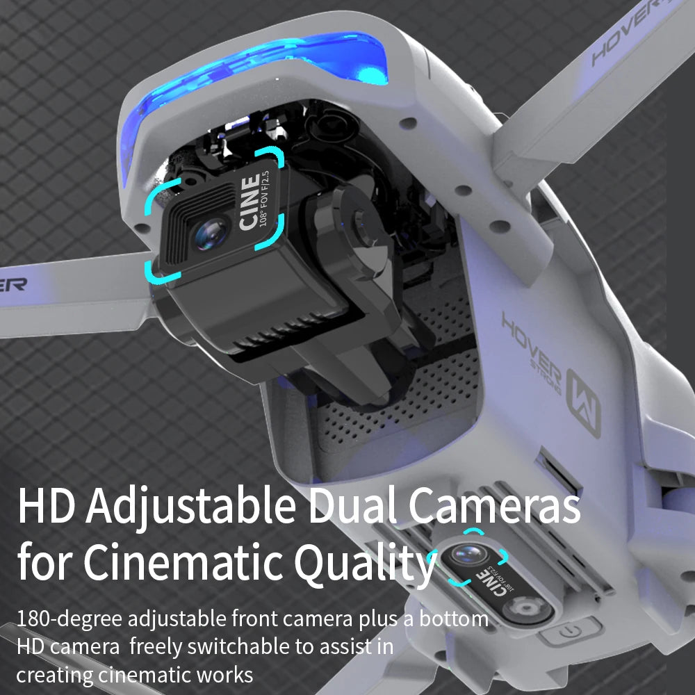 New X40 Max Drone 4K Professional HD Camera 3-Axis Gimbal Aerial 4.5-Inch Large Screen Obstacle Avoidance GPS Security FPV Drone Dropshipman