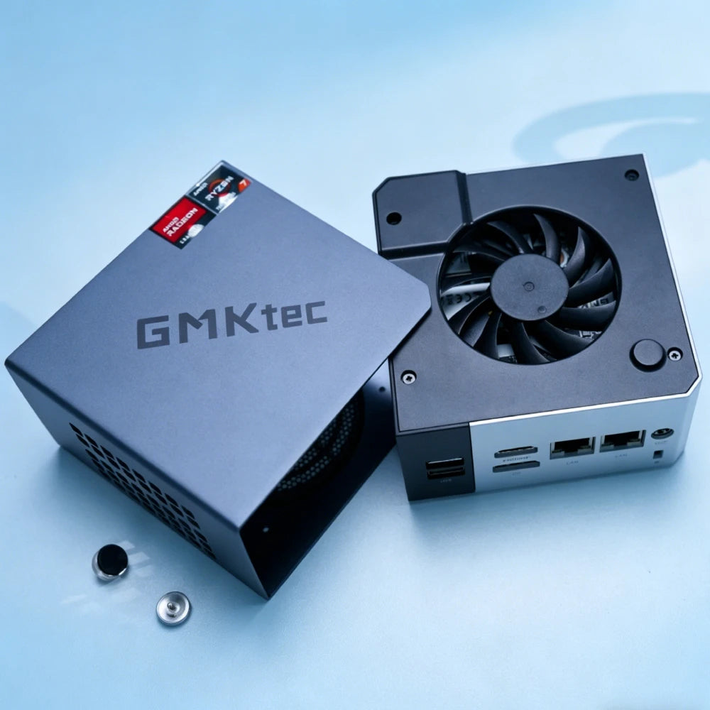 GMKtec NucBox K16 Mini PC AMD Radeon™ 680M Windows 11 Pro Dual 2.5G Dual LAN WiFi 6E BT 5.2 Desktop Computer USB 4.0 Mini PC
