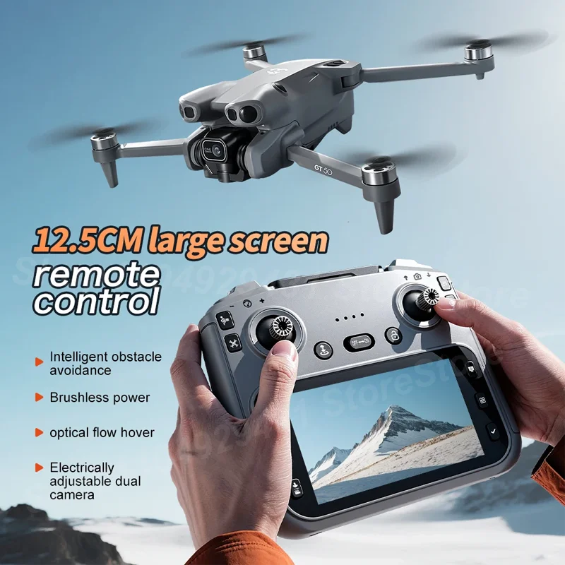 2026 NEW Original GT50 PRO RC Drone 8K HD Dual Cameras WiFi GPS 20mins Flight Aerial Photography Quadcopter Remote Control Toys Dropshipman