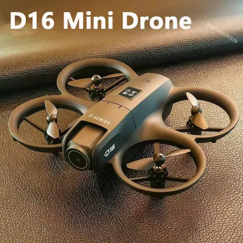 D16 RC Drone 8K Aerial HD Profesional Dual-camera FPV Helicopter Optical Flow GPS Positioning Avoidance Bushless Motor Drone UAV Dropshipman