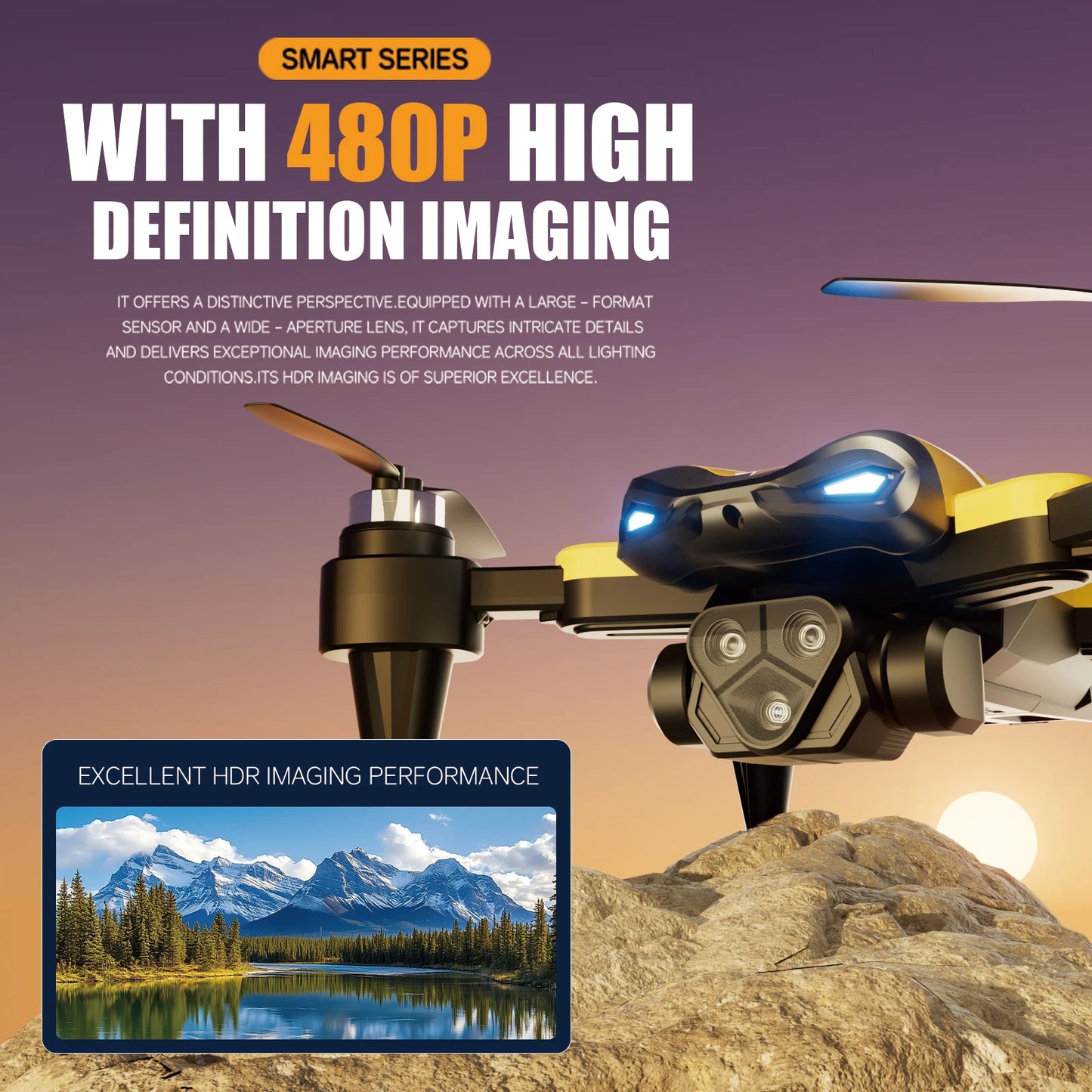 M5 Drone Professional 8K GPS Three Camera 360° Obstacle Avoidance Photography Optical Flow Positioning Brushless Quadcopte Gifts Dropshipman